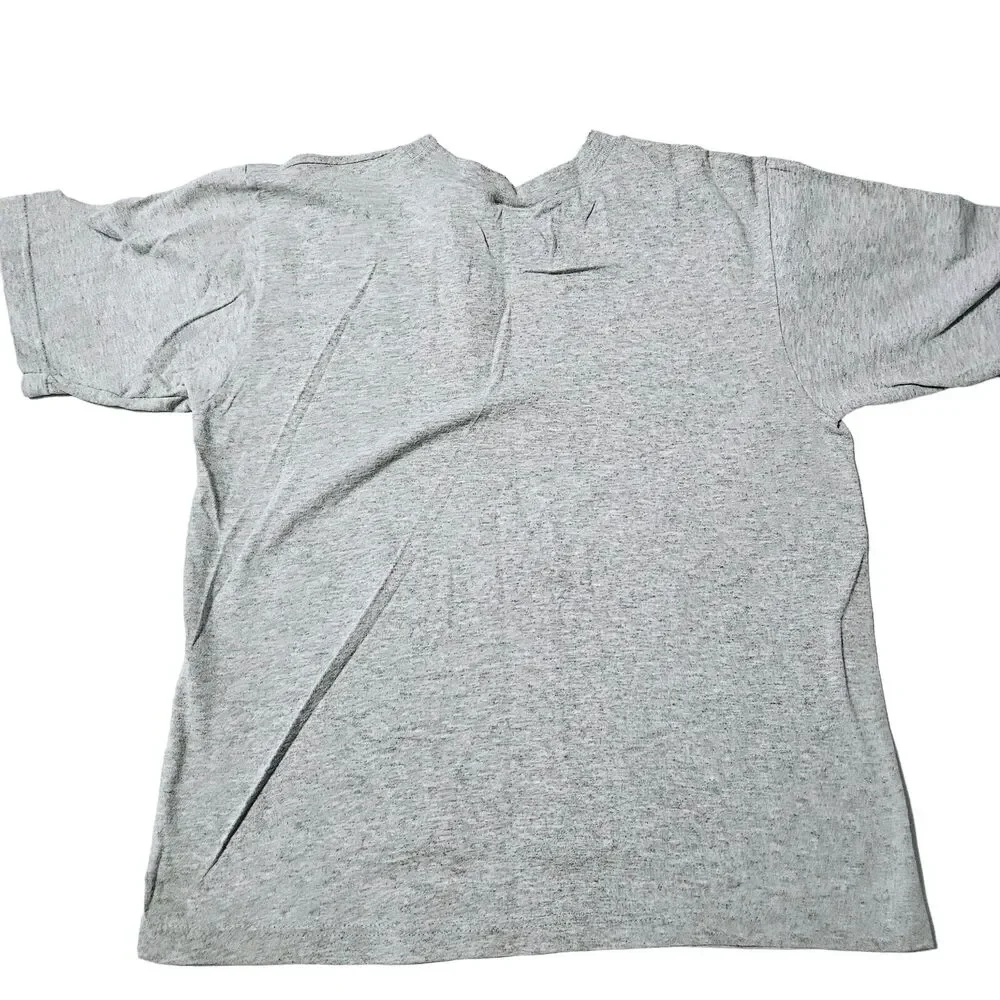 Old Navy Boys Graphic T-Shirt Grey Size XL Cotton Blend Short Sleeve Pullover